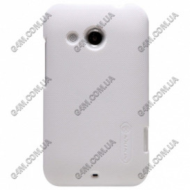 Накладка пластиковая Nillkin для HTC Desire 200 (белая с защитной пленкой в комплекте)