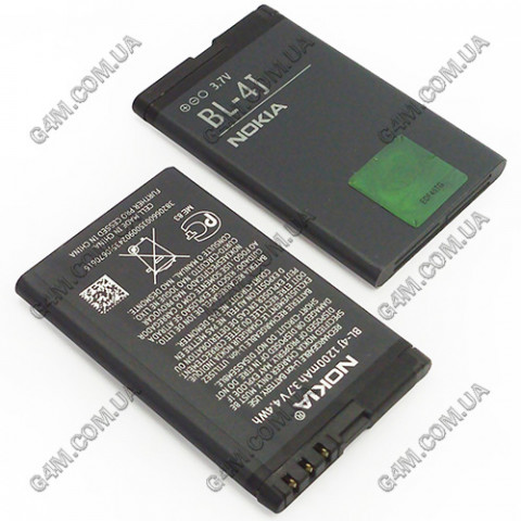Аккумулятор BL-4J для Nokia Lumia 620, C6-00, 5228, 5230, 5800, Asha 302, C3-00, N900, X6-00 (High Copy)