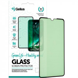 Защитное стекло Gelius Green Life для Realme XT (3D стекло черного цвета)