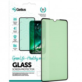 Защитное стекло Gelius Green Life для Realme XT (3D стекло черного цвета)
