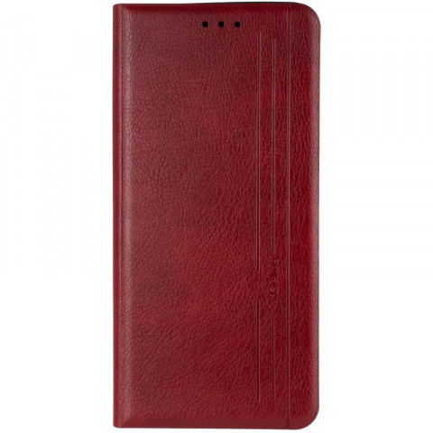 Чехол-книжка Gelius Leather New для Samsung M317 (M31s) красного цвета