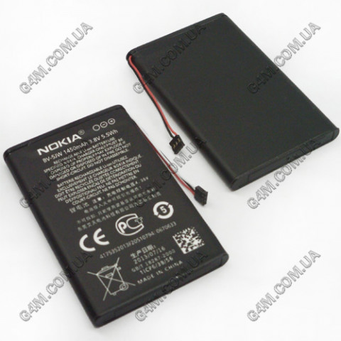 Аккумулятор BV-5JW для Nokia Lumia 800, N9-00 (High copy)