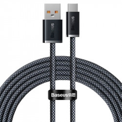 USB дата-кабель Baseus Dynamic Series CALD000716 Type-C 100W, сланцево-сірий, 2 метри