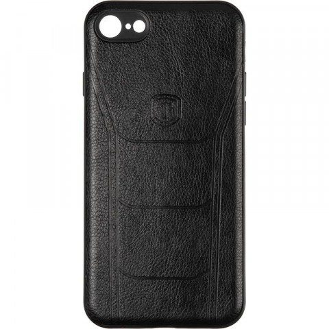 Накладка Leather Prime Case для Apple iPhone 7 Plus, Apple iPhone 8 Plus черная