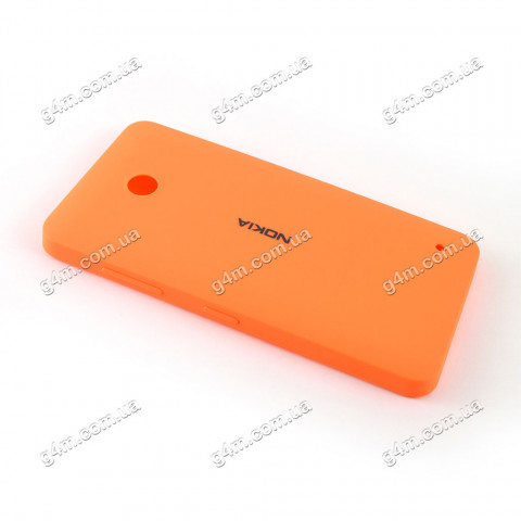Задняя крышка для Nokia Lumia 630 оранжевая