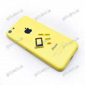 Корпус для Apple iPhone 5C (MG8Y2) жовтий, висока якість