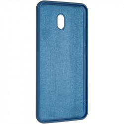 Чехол накладка Full Soft Case для Xiaomi Redmi 8a синяя