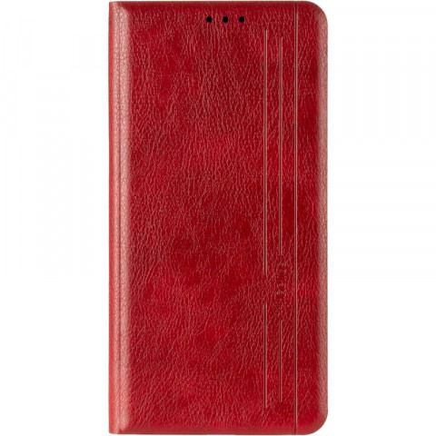 Чехол-книжка Gelius Leather New для Huawei Y7 2019 года (DUB-LX1) красного цвета