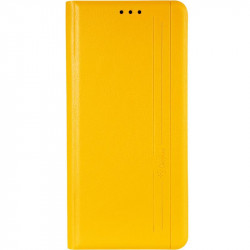 Чехол-книжка Gelius Leather New для Huawei P Smart (2021) желтого цвета