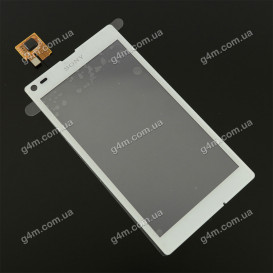 Тачскрин для Sony C2104, C2105 S36h Xperia L белый (Оригинал China)