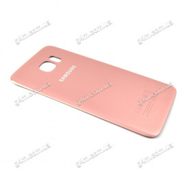 Задня кришка для Samsung G935F Galaxy S7 Edge рожева, висока якість