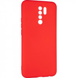 Чехол накладка Full Soft Case для Xiaomi Redmi 9 красная