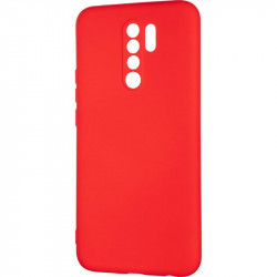 Чехол накладка Full Soft Case для Xiaomi Redmi 9 красная