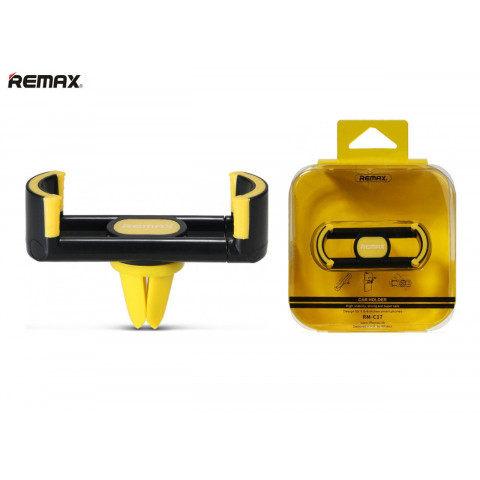 Автомобильная подставка Remax RM-C17 черно/желтого цвета