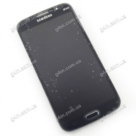 Дисплей Samsung i9152 Galaxy Mega 5.8 с тачскрином и рамкой, черный (Оригинал)