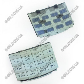 Клавіатура для Nokia X3-02 біла, кирилиця, висока якість