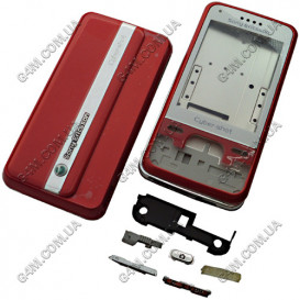 Корпус для Sony Ericsson C903 червоний, висока якість