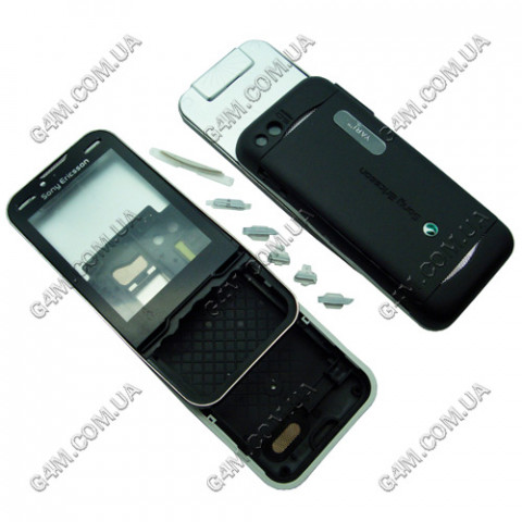 Корпус для Sony Ericsson U100 Yari чорний, висока якість