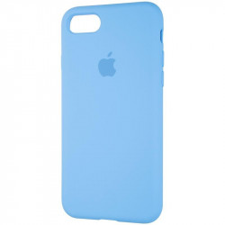 Чехол накладка Original Full Soft Case для Apple iPhone 7, iPhone 8 , iPhone SE (цвет голубой)