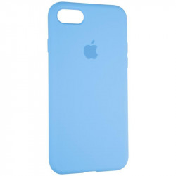 Чехол накладка Original Full Soft Case для Apple iPhone 7, iPhone 8 , iPhone SE (цвет голубой)