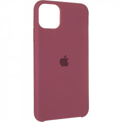 Чехол накладка Original Soft Case Apple iPhone 11 Pro темно-бордового цвета
