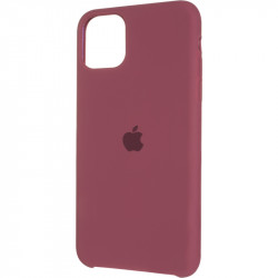 Чехол накладка Original Soft Case Apple iPhone 11 Pro темно-бордового цвета