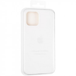Чехол накладка Original Full Soft Case (MagSafe) для Apple iPhone 12, Apple iPhone 12 Pro (белый)