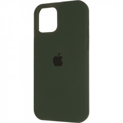 Чехол накладка Original Full Soft Case (MagSafe) для Apple iPhone 12, Apple iPhone 12 Pro (зеленый)
