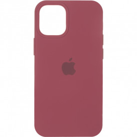 Чехол накладка Original Full Soft Case (MagSafe) для Apple iPhone 12 mini (бордовый)