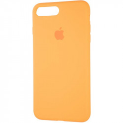 Чехол накладка Original Full Soft Case для Apple iPhone 7 Plus, iPhone 8 Plus (цвет папайя)