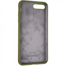 Чехол накладка Original Full Soft Case для Apple iPhone 7 Plus, iPhone 8 Plus (зеленого цвета)