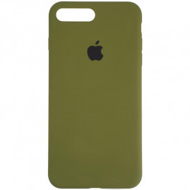 Чехол накладка Original Full Soft Case для Apple iPhone 7 Plus, iPhone 8 Plus (зеленого цвета)