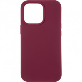 Чехол накладка Original Full Soft Case для Apple iPhone 13 Pro (бордовая)