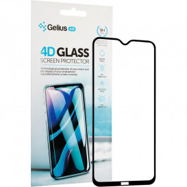 Защитное стекло Gelius Pro 4D для Xiaomi Redmi Note 8, Note 8 2021 года (4D стекло черного цвета)