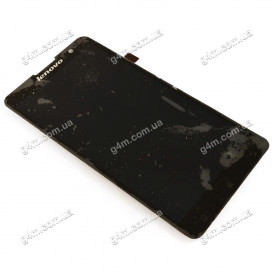 Дисплей Lenovo S8 S898T с тачскрином, черный (Оригинал China)