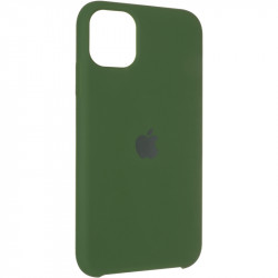 Чехол накладка Original Soft Case Apple iPhone 11 Pro зеленого цвета