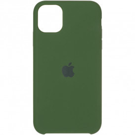 Чехол накладка Original Soft Case Apple iPhone 11 Pro зеленого цвета