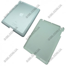 Накладка пластиковая с аллюминиевой вставкой Hard Cover для iPad 2 белая
