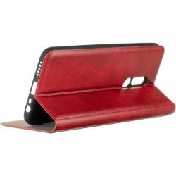Чехол-книжка Gelius Leather New для Xiaomi Redmi 8 красного цвета