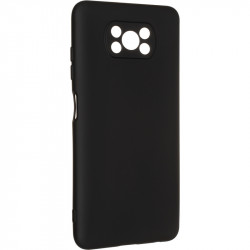 Чехол накладка Full Soft Case для Xiaomi Poco X3, X3 Pro черная