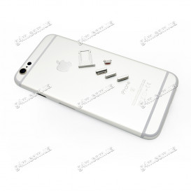 Корпус для Apple iPhone 6S сріблястий, висока якість