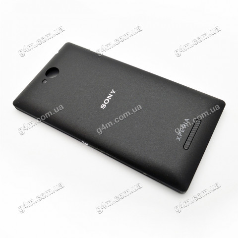 Задняя крышка для Sony C2304, C2305, S39h Xperia C черная