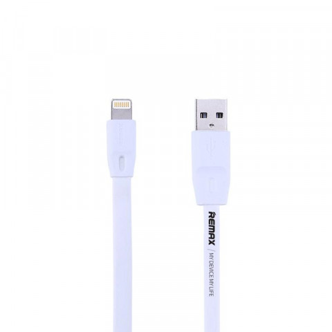 USB дата-кабель Remax Full Speed RC-001i Lightning для Apple iPhone белый 1м