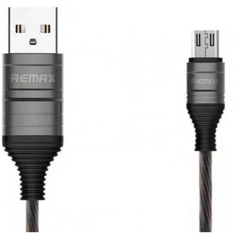USB дата-кабель Remax  EL Data RC-130m  microUSB черный