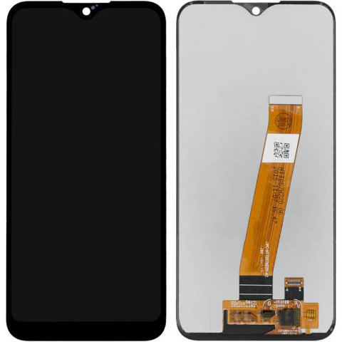 Дисплей Samsung A015F (A01 2020 года) с тачскрином, (Узкий) черный