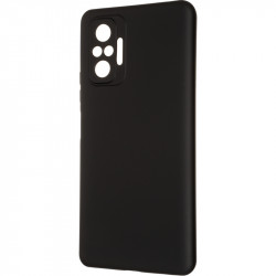 Чехол накладка Full Soft Case для Xiaomi Redmi Note 10 Pro черная