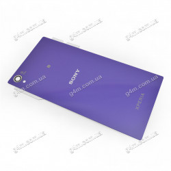 Задняя крышка для Sony C6902 L39h Xperia Z1, C6903 Xperia Z1 фиолетовая