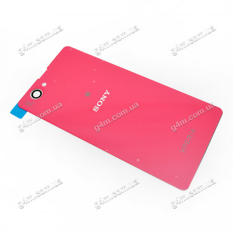 Задняя крышка для Sony D5503 Xperia Z1 Compact (mini) розовая