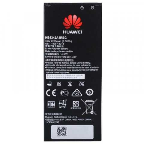 Аккумулятор HB4342A1RBC для Huawei Y6, Honor 4A, Y5 II