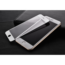 Защитное стекло Optima 5D для Apple iPhone 7 Plus, 8 Plus (5D стекло белого цвета)